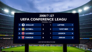 UEFA Conference League Tabelle 2026/27 aktuell | Live-Ergebnisse